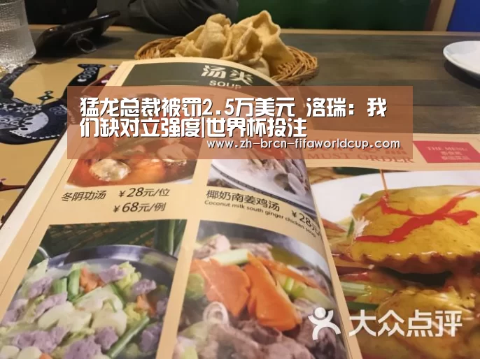 猛龙总裁被罚2.5万美元 洛瑞：我们缺对立强度|世界杯投注